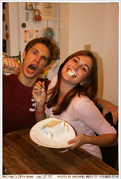 Cake Eating Fools
Brittany and I eating cake looking like fools
