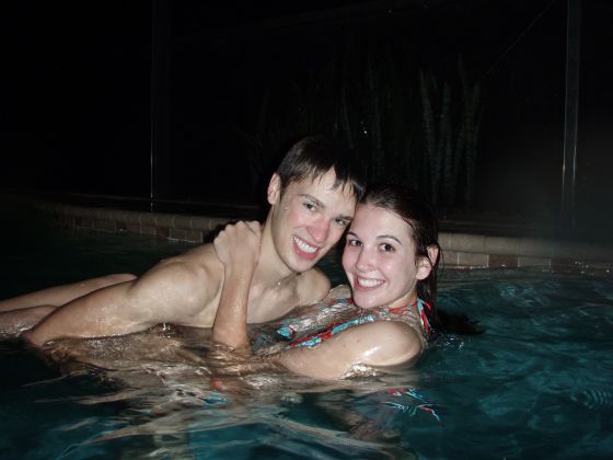 Michael and Brittany pool
