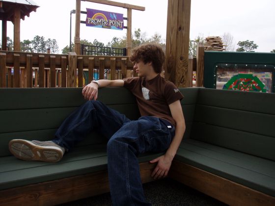 Taking a moment to reflect...
Thinking about some things... or just posing for a good shot at the playground
