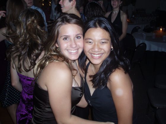 Kelly and her friend
Kelly and her friend at the homecoming dance
