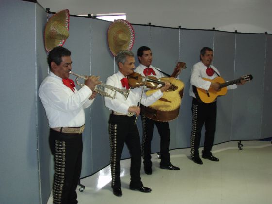 The Mariachi band
A mariachi band came for the senior lunch today
