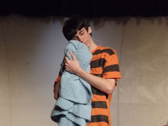 Anthony loves his blanket
A shot from the You're A Good Man Charlie Brown play
