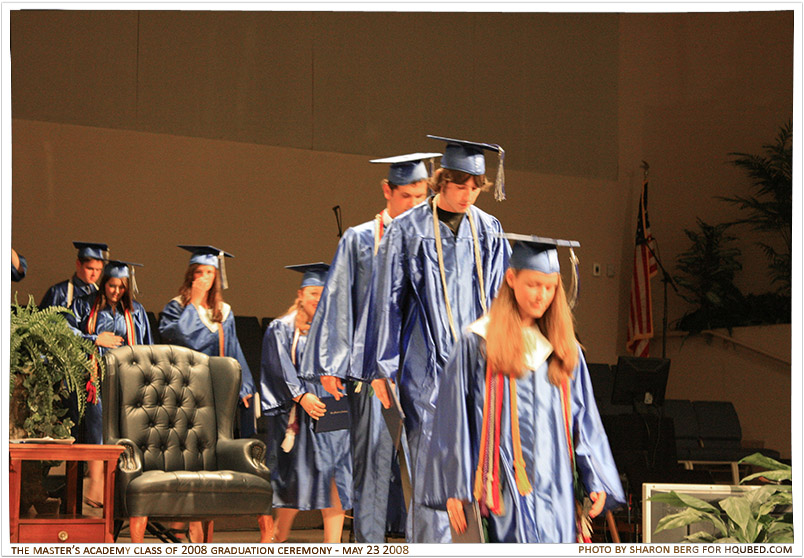 It's over! 10
Lynn, Eric, Chris, and Brittany leaving the stage
