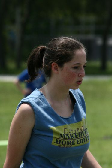 Rebekah planning
Rebekah deciding what her next move will be during the kickball game at retreat
