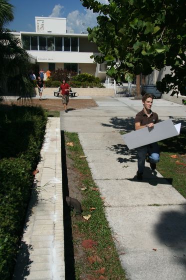 Michael running
We couldn't have cut it our finished product any closer to the deadline if it was our intention at yearbook camp
