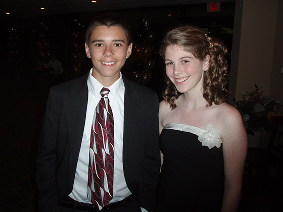 Kenny and Kevin
Kenny and Kevin at the homecoming dance
