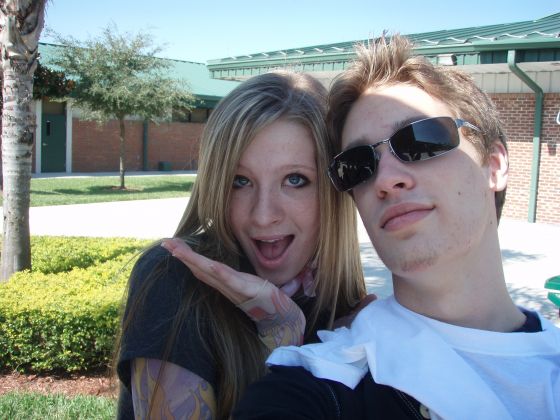 Michael and Niko crazy
Michael and Niko during lunch on Wild and Crazy day during spirit week
