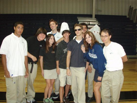 Michael and friends picture day 2
Me, Oscar, Braden, Daniel, Nikki, David, Chris, Nathan, Brittany, and Stevie dressed up for our final picture day pictures
