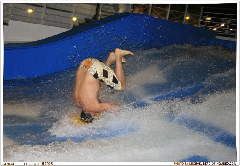 Mr. Ary headstand
Mr. Ary pulls a headstand on the flowrider
