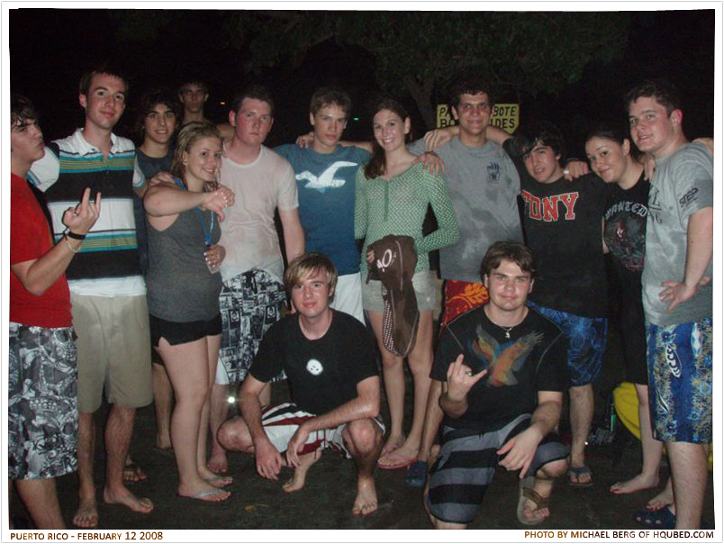 Our kayaking group
From left to right: Marsh, Daniel, Jon, Nathan, Emily , Braden, Adrian, myself, Brittany, Chris, Tom, James, Alex, and Matt after our kayaking excursion
