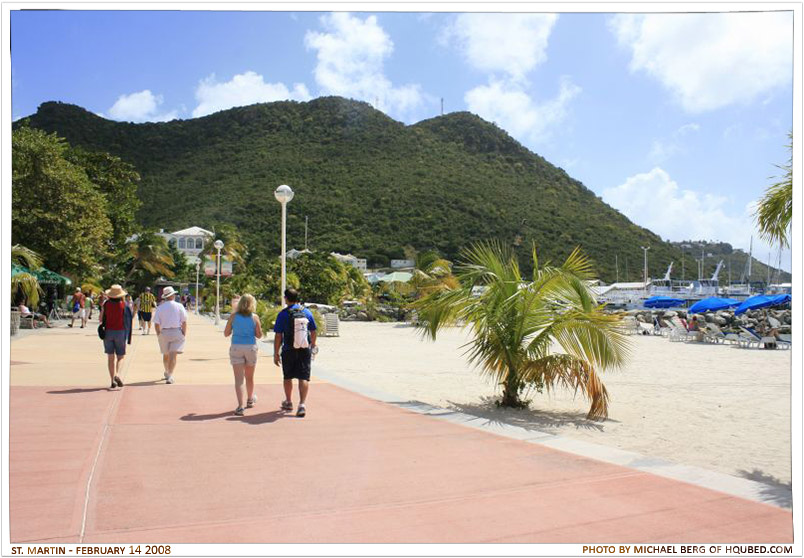 St. Martin beachscape shot
