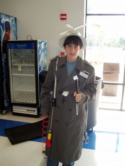 Inspector Gadget
James dressed up as Inspector Gadget for character day
