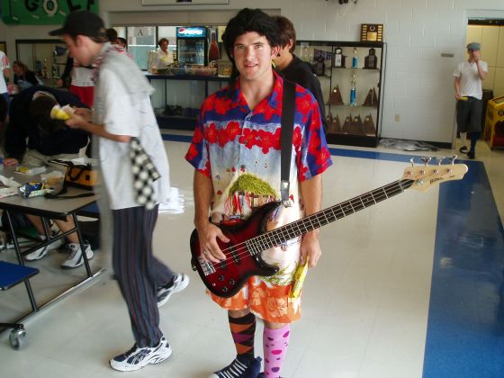 Wild Texas
Andrew dressed up for Wild and Crazy day during spirit week
