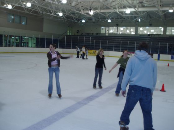 Bleh
Brittany making a strange face while trying to keep her balance at the RDV Sportsplex
