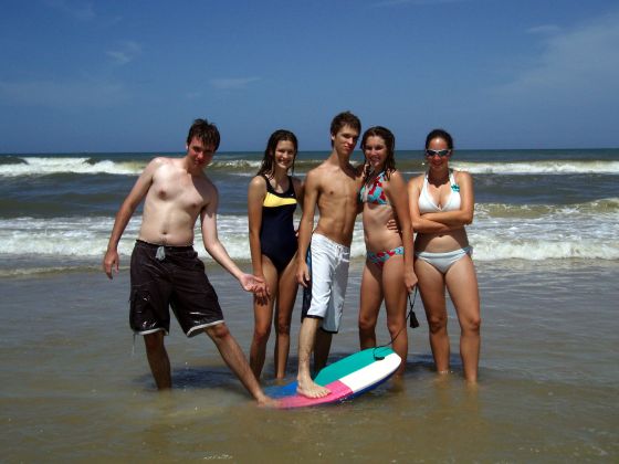 Beach group
Adrian, Michelle, myself, Brittany, and Rebekah at the beach
