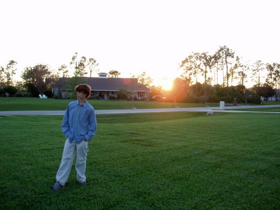 Michael sunset grass
A photo Stevie took of me after finishing our Greater Expectations video at Amanda's house
