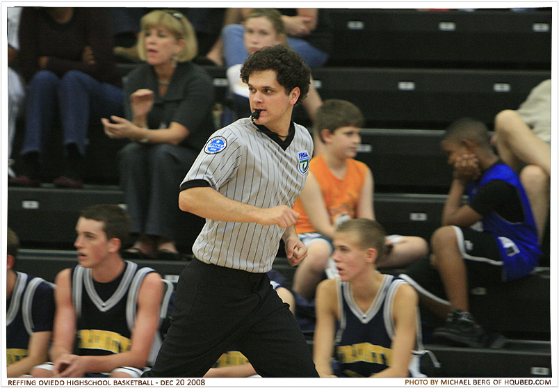 Referee Running
Chris reffing a basketball game at Oviedo High School
