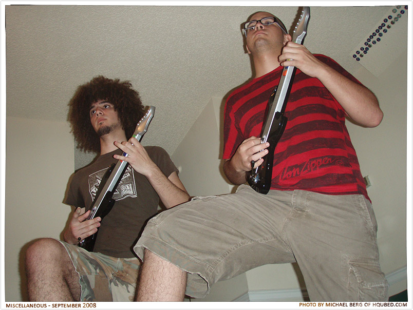 Guitar Heroes
Jayce and Tony jamming
