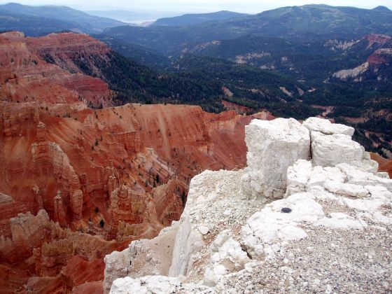 Red, White, and Green
A shot of the different colors of nature in Bryce Canyon
