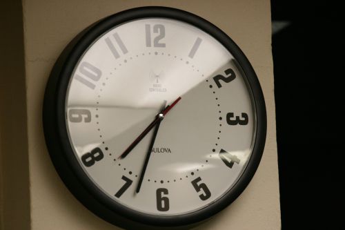 Clock on Wall
A Clock on the wall of the photography classroom
