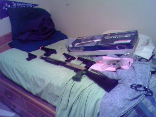 Airsoft guns
my collection, so far, of airsoft guns
