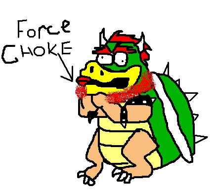 Bowser P'WNED II
This happened after me and Ryan Young got into a arguement in who was better, Vader or Bowser.
