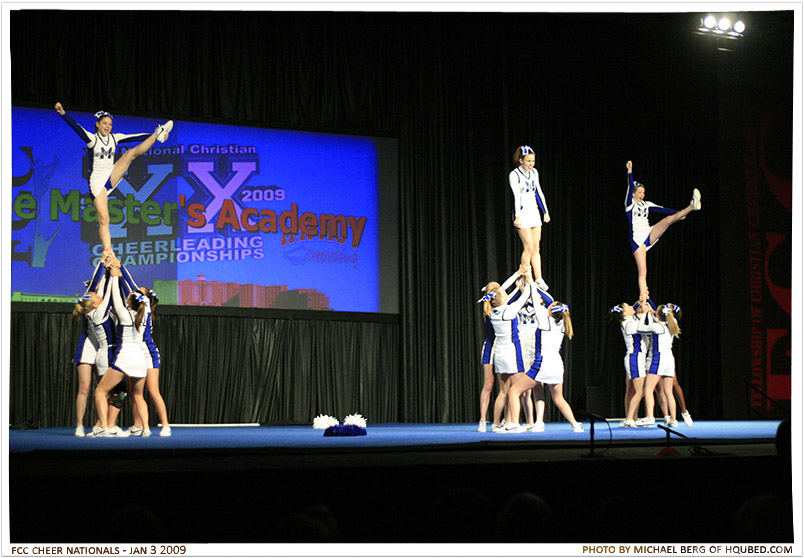 FCC Cheer Nationals 09
This image is presized for Facebook and MySpace: you are [b]encouraged[/b] to share it!
If you are interested in obtaining a print-quality 10MP version, email michaelberg@hqubed.com for pricing info.
